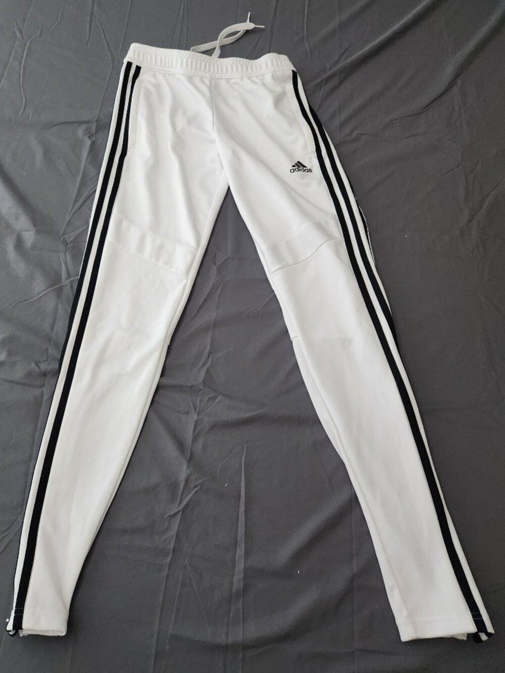 Adidas Tiro 17 ClimaCool Soccer Training Track Pants White Black Women's Size XS